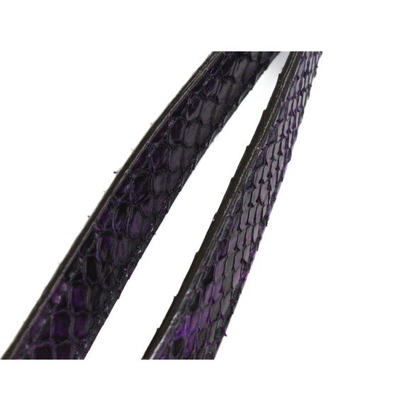 Salvatore Ferragamo 2Way Handbag Python Purple - Picture 9 of 10